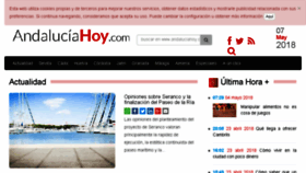 What Andaluciahoy.com website looked like in 2018 (6 years ago)