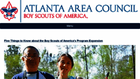 What Atlantabsa.org website looked like in 2018 (6 years ago)