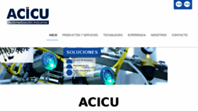 What Acicu.com website looked like in 2018 (5 years ago)