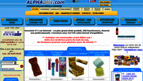 What Alphaprix.com website looked like in 2018 (5 years ago)