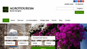 What Agrotourism.com.cy website looked like in 2018 (6 years ago)