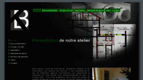 What Architecte-architecte.com website looked like in 2018 (7 years ago)