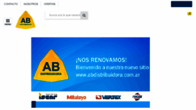What Abdistribuidora.com.ar website looked like in 2018 (6 years ago)