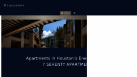 What Apartmentshoustonenergycorridor.com website looked like in 2018 (7 years ago)
