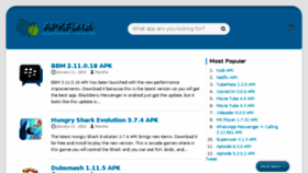 What Apkfield.com website looked like in 2018 (6 years ago)
