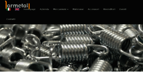 What Armetalitalia.com website looked like in 2018 (6 years ago)