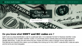What Allbankswiftcodes.com website looked like in 2018 (5 years ago)