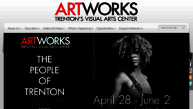 What Artworkstrenton.org website looked like in 2018 (5 years ago)