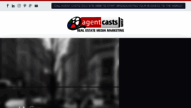What Agentcasts.com website looked like in 2018 (5 years ago)