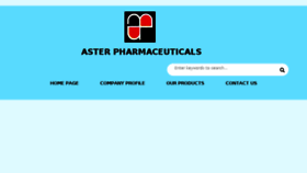 What Asterpharmaceuticals.com website looked like in 2018 (6 years ago)