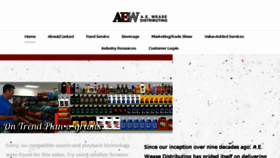 What Aewease.com website looked like in 2018 (6 years ago)