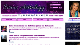 What Astrosirius.com.br website looked like in 2018 (6 years ago)