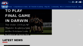 What Aflnt.com.au website looked like in 2018 (5 years ago)