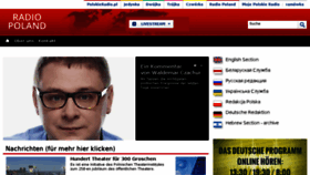 What Auslandsdienst.pl website looked like in 2018 (6 years ago)