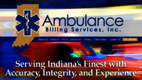 What Ambulancebill.us website looked like in 2018 (6 years ago)