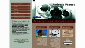What Andreas-prause.de website looked like in 2018 (5 years ago)