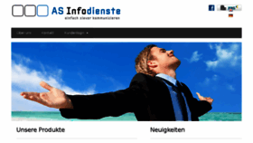What Asinfodienste.com website looked like in 2018 (5 years ago)