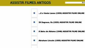 What Assistirfilmesantigos.com.br website looked like in 2018 (5 years ago)