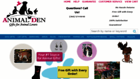 What Animalden.com website looked like in 2018 (5 years ago)