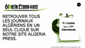 What Algeria-press.com website looked like in 2018 (5 years ago)