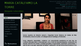 What Abogadalaboralista.es website looked like in 2018 (6 years ago)