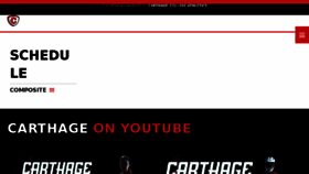 What Athletics.carthage.edu website looked like in 2018 (6 years ago)