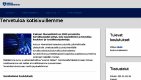 What Aluevartiointi.fi website looked like in 2018 (6 years ago)