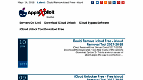 What Applexploit.com website looked like in 2018 (5 years ago)