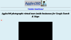 What Aggles360.com website looked like in 2018 (5 years ago)