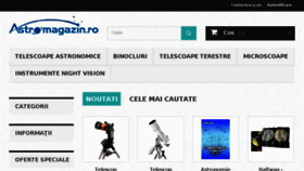 What Astromagazin.ro website looked like in 2018 (8 years ago)