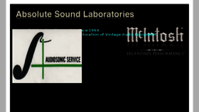 What Absoundlabs.com website looked like in 2018 (6 years ago)