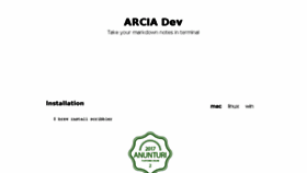 What Arcia.ro website looked like in 2018 (5 years ago)