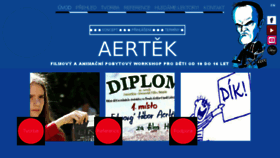 What Aertek.cz website looked like in 2018 (5 years ago)
