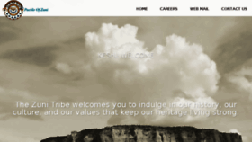 What Ashiwi.org website looked like in 2018 (7 years ago)