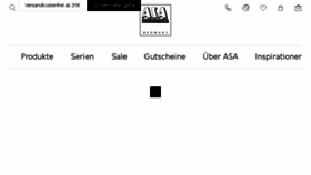 What Asa-selection.de website looked like in 2018 (5 years ago)