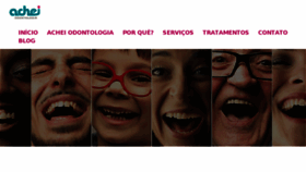 What Acheiodontologia.com website looked like in 2018 (5 years ago)