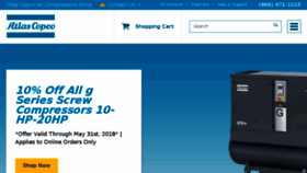 What Atlascopcocompressorstore.com website looked like in 2018 (5 years ago)