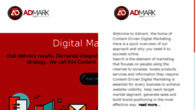 What Admark.net website looked like in 2018 (5 years ago)
