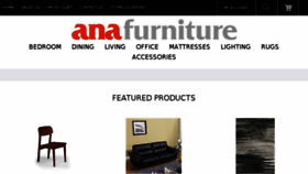 What Anafurniture.com website looked like in 2018 (5 years ago)