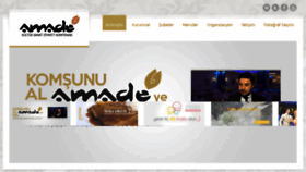 What Amadebalosalonu.com website looked like in 2018 (5 years ago)