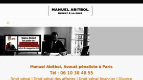 What Avocat-penaliste-paris.fr website looked like in 2018 (5 years ago)