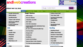 What Andiwebcreations.com website looked like in 2018 (5 years ago)