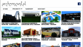 What Archimental.com website looked like in 2018 (6 years ago)