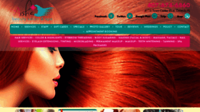 What Aishabeautysalon.com website looked like in 2018 (5 years ago)