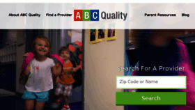 What Abcquality.org website looked like in 2018 (7 years ago)