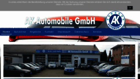What Ak-automobile.eu website looked like in 2018 (5 years ago)