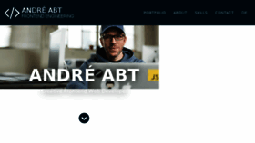 What Andre-abt.com website looked like in 2018 (5 years ago)