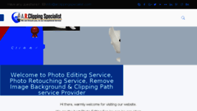 What Arclippingspecialist.com website looked like in 2018 (5 years ago)