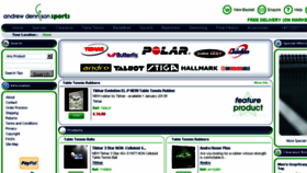 What Andrewdennisonsports.com website looked like in 2018 (7 years ago)