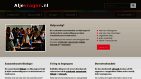 What Aljevragen.nl website looked like in 2018 (5 years ago)
